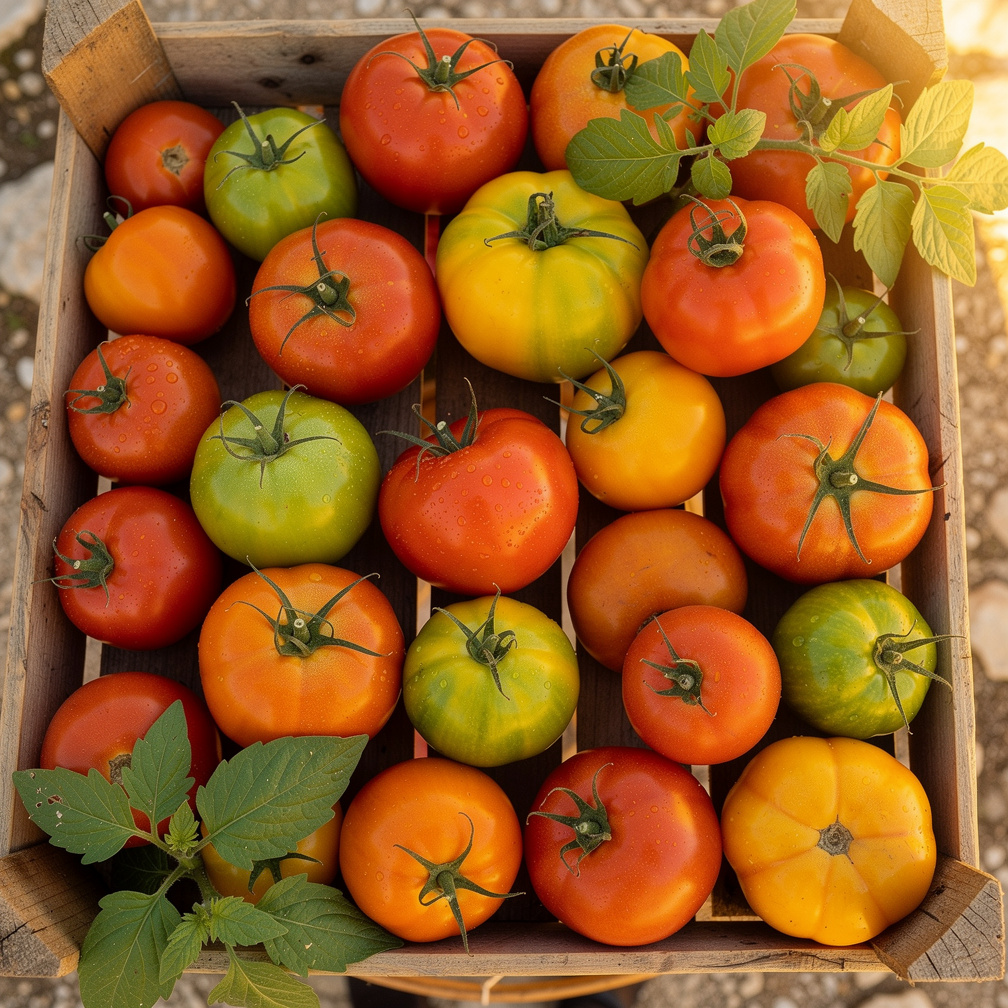 Tomates de plein champ